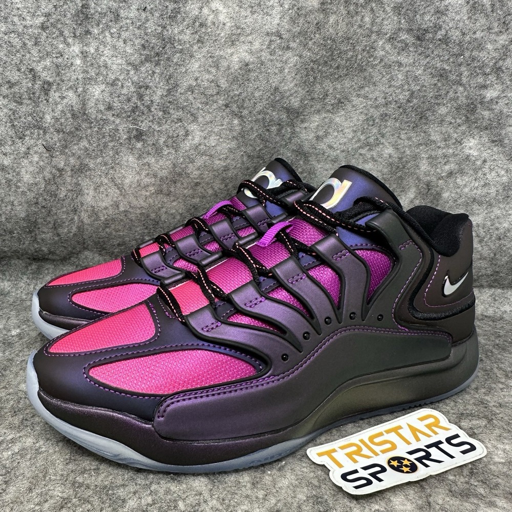 Nike KD 18 Basketball Shoes Mens Size 7.5 Eggplant Purple Black IM5843-500